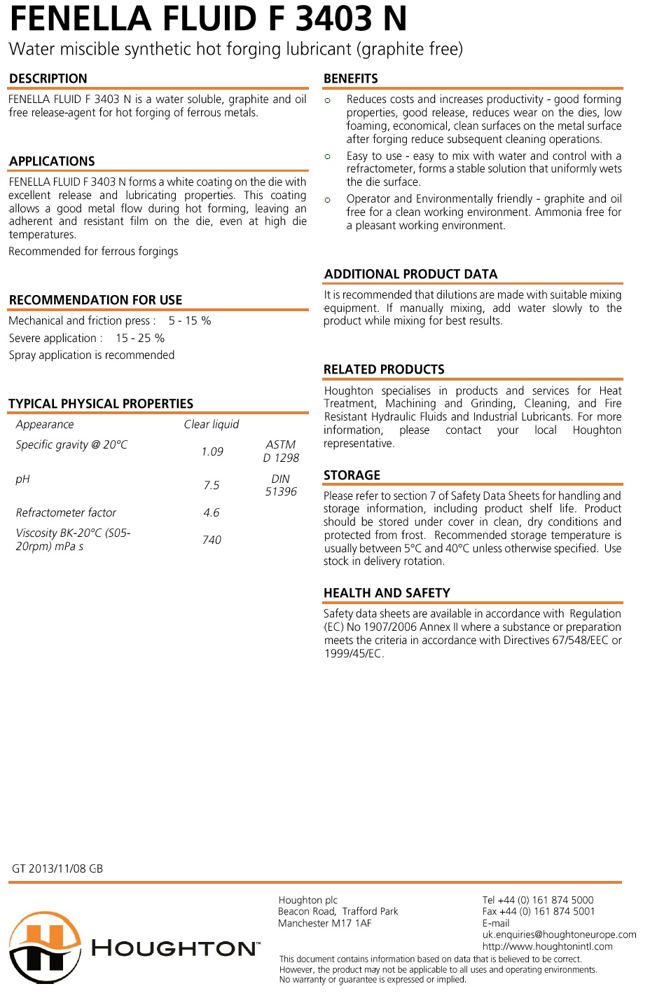 Fenella Fluid F 3403 N